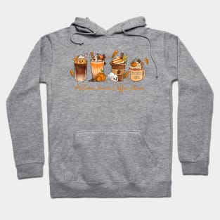 Autumn leaves, coffee please Hoodie